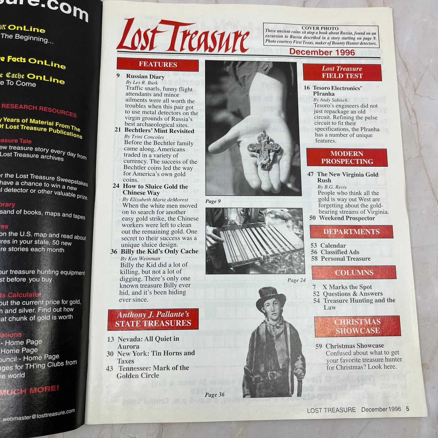 1996 Dec - Lost Treasure Magazine - Treasure Hunting Gold Prospecting M14