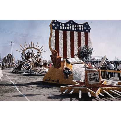 1964 Lot of 3 Rose Bowl Slides Kodachrome SF4