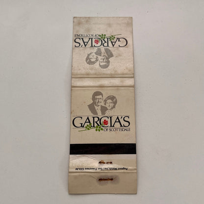 Garcia's of Scottsdale Vintage Matchbook TB6-MB2-15