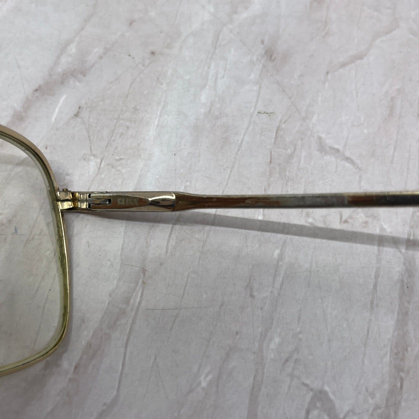 Vintage Klixx Luxottica Aviators 145 Flex Glasses Eyeglasses Frames TH9-G2-1