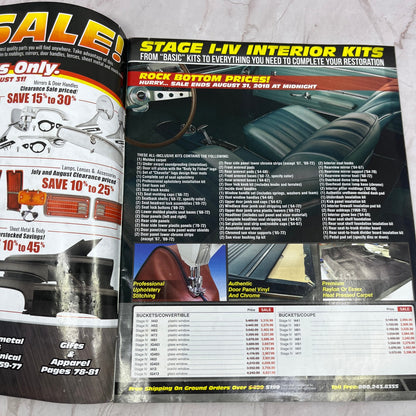 Original Parts Group GM Restoration Parts 2018 Catalog M31