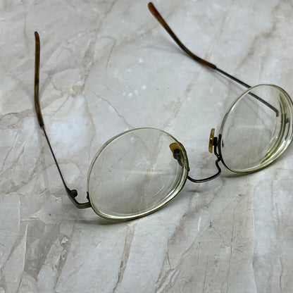 Retro Laser-Lites 2 Brown Round Eyeglasses Frames TD5G1-13