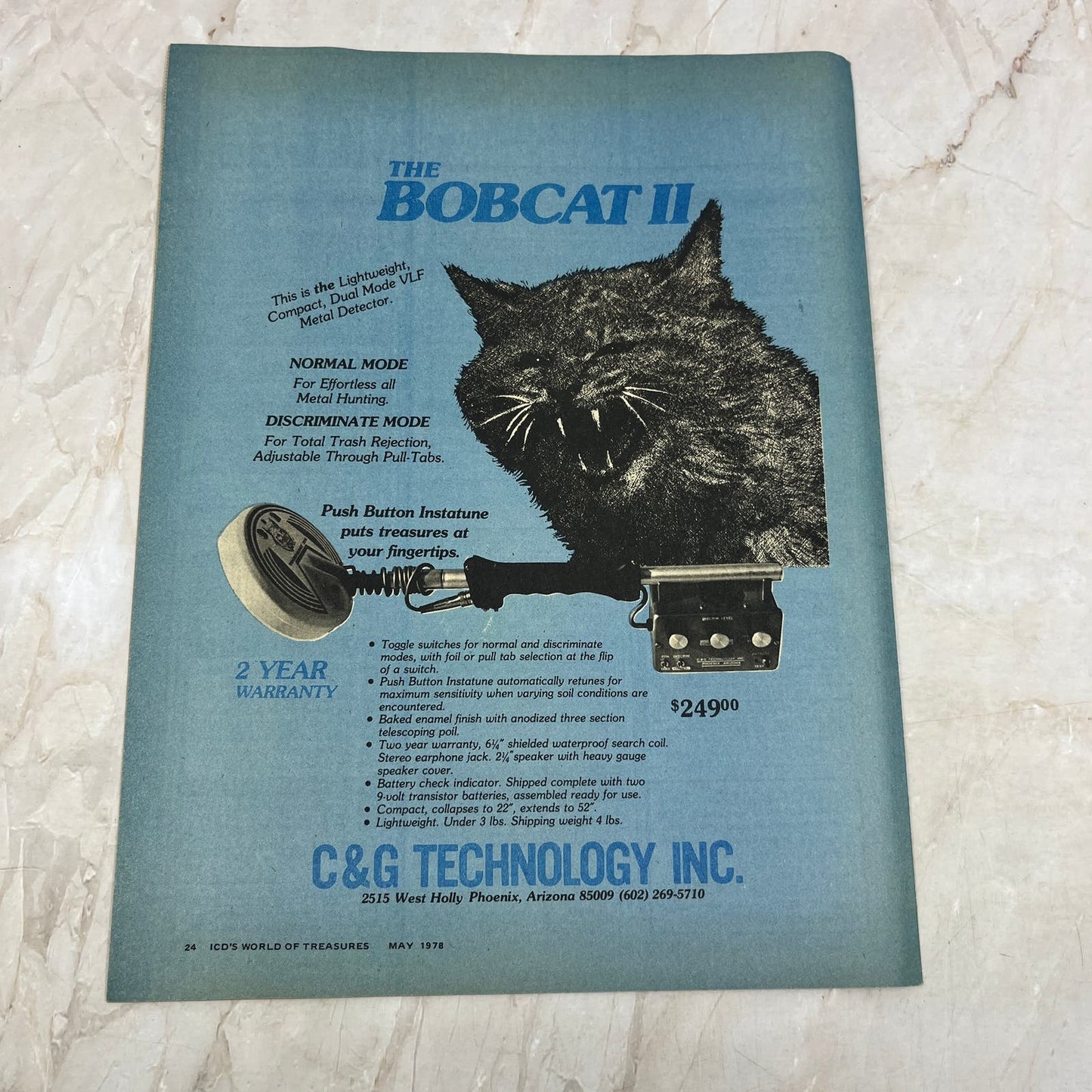 1978 May - International Club Digest World of Treasures Magazine Newsletter M16