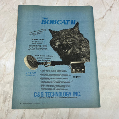 1978 May - International Club Digest World of Treasures Magazine Newsletter M16