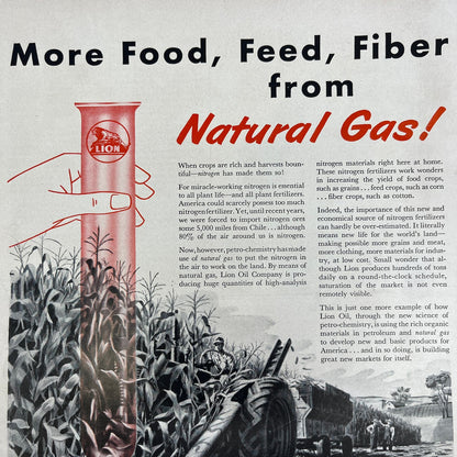 Lion Oil Company El Dorado Arkansas 1951 Magazine Ad FL6-10