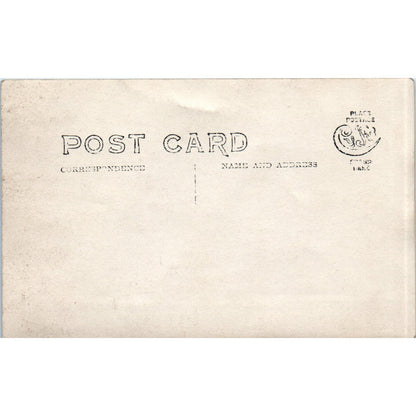 RPPC Man With Horse Original Postcard PC10