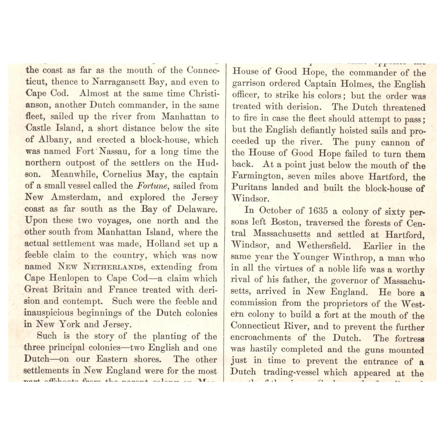 The Half Moon Ascending The Hudson 1911 Engraving Print AF5-8