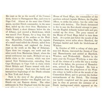The Half Moon Ascending The Hudson 1911 Engraving Print AF5-8