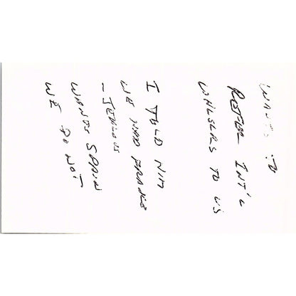 AccuCut Wayne Battenfield Fremont NE Vintage Business Card SC9-B10