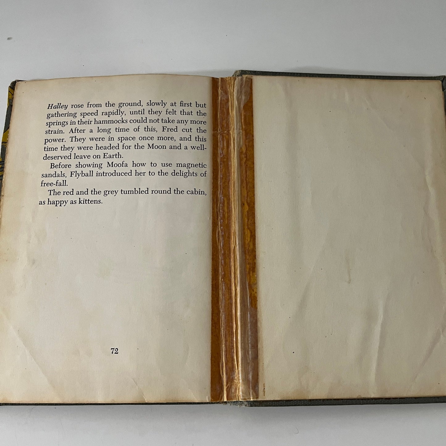 Vintage 1955 SPACE CAT Meets Mars by Ruthven Todd Hardcover Paul Galdone TK3