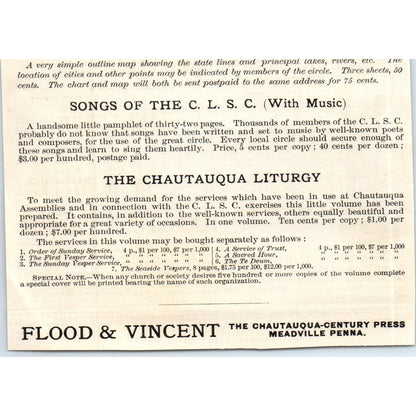 International Cyclopaedia of 1892 Dodd, Mead & Co c1890 Victorian Ad AE8-CH1-1