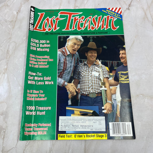 1990 Dec - Lost Treasure Magazine - Treasure Hunting Gold Prospecting M14