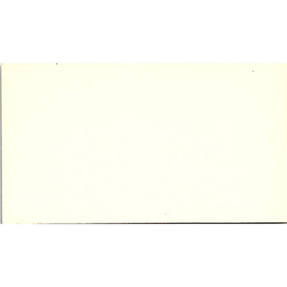 Apollo Electric Joe Williams Houston Texas Vintage Business Card SF3-B6