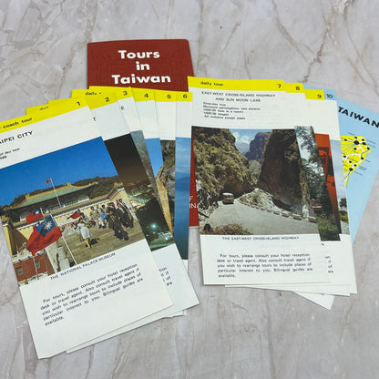 1978 Tours in Taiwan Island Province of Republic of China Travel Brochure TI8-S3