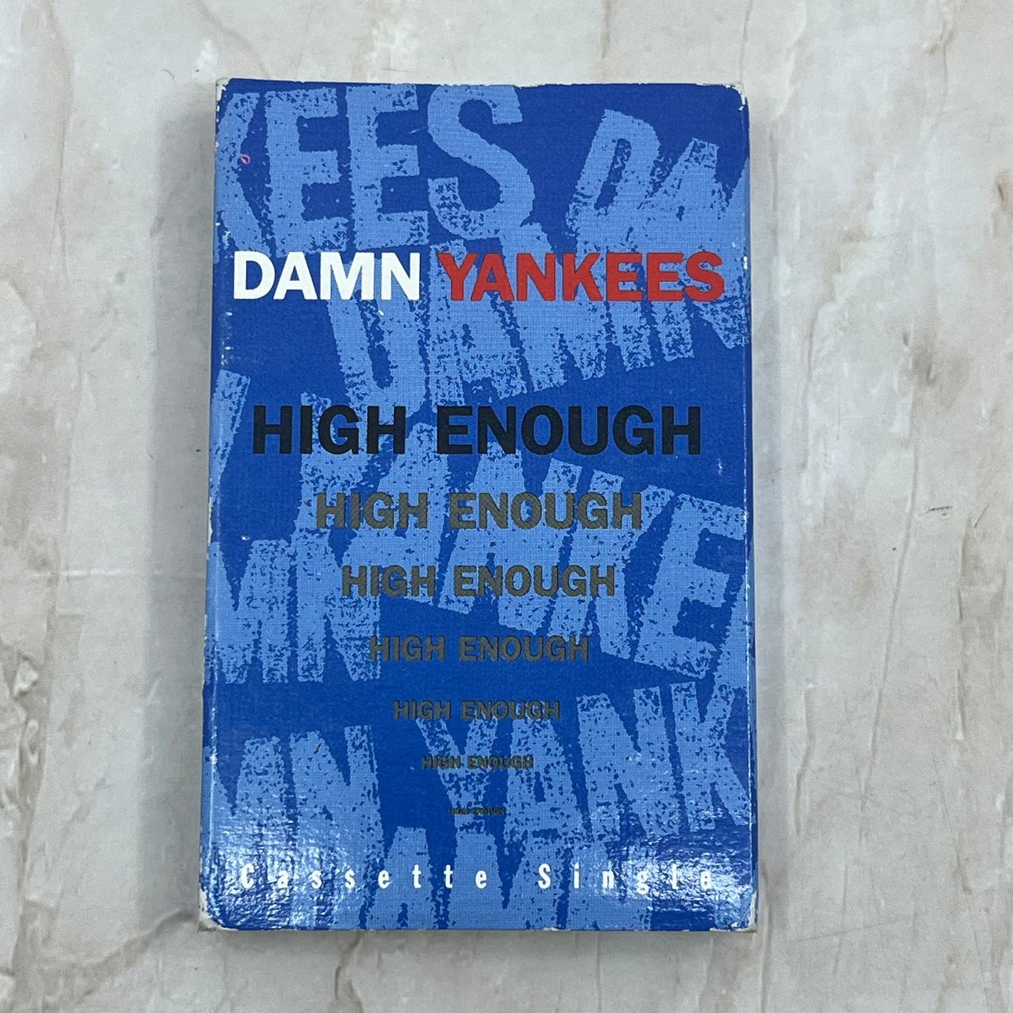 Damn Yankees - High Enough Single - Cassette Tape TH5-3