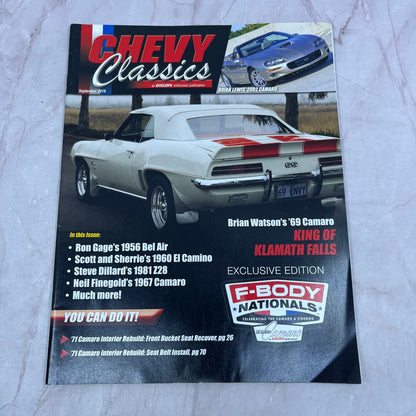 Camaro Interior Rebuild - Chevy Classics Magazine - Sep 2018 M31