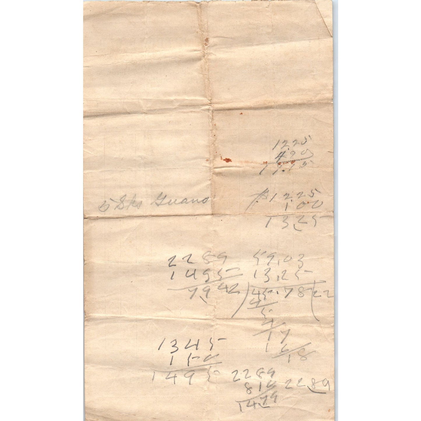 G.W. & J.C. Tumlin Tallapoosa GA 1909 Original Billhead Letterhead Receipt D8-LL