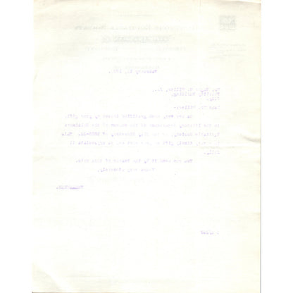 1932 Baltimore Equitable Society Letterhead Memo George W. Corner Jr. D21