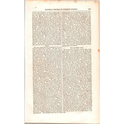 Rescue of Martin Koszta Bay of Smyrna Current Events 3 Pages 1854 Article I19