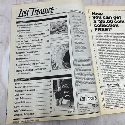 1988 May - Lost Treasure Magazine - Treasure Hunting Gold Prospecting M15