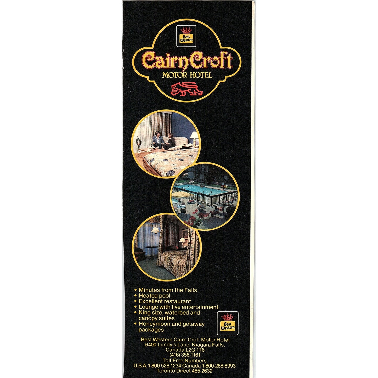 Best Western Cairn Croft Motor Hotel with Heated Pool Niagara Falls ON SAG4-1