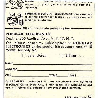 United Binocular Co Chicago IL 1955 Ad AF9-M3