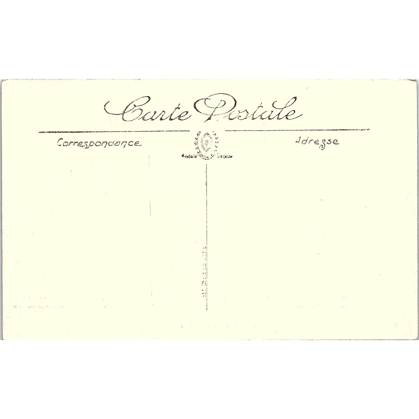 La Bibliothèque L'Ancien Musée Et La Rue Nationale French Antique Postcard PE10