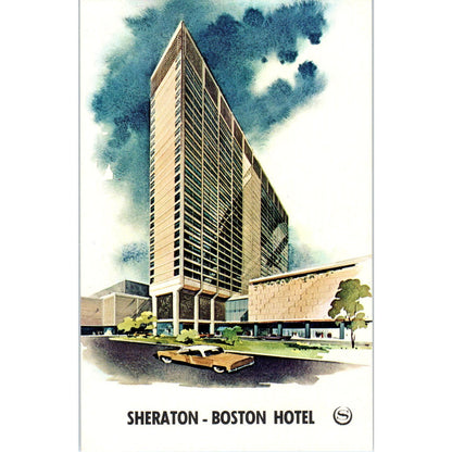 Sheraton Boston Hotel Prudential Center MA Vintage Postcard AE2