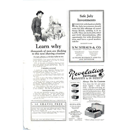 Lincoln Sport Roadster Automobile Car - Vintage Magazine Ad D20