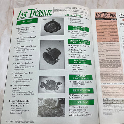 2000 Jan - Lost Treasure Magazine - Treasure Hunting Gold Prospecting M14