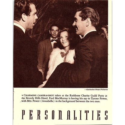 The Biltmore Hotel Los Angeles CA 1940 Ad AG1-8
