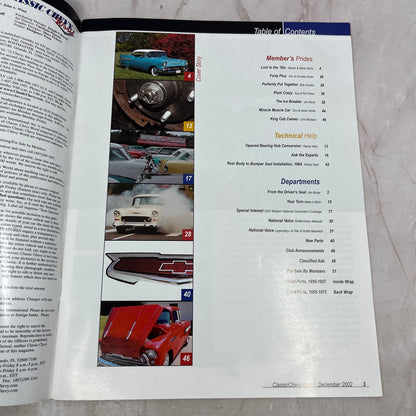 Steven Vieira Rehoboth MA - '55, '56, '57 Classic Chevy World - Dec 2002 M30