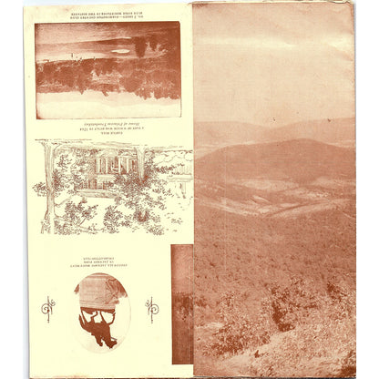 c1925 Autumn Skyline Drive Shenandoah Charlottesville Travel Brochure TH2-TB2