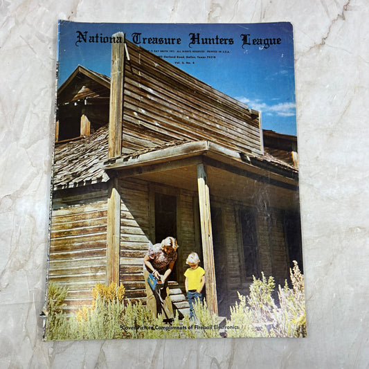 1973 National Treasure Hunters League Magazine - Mesquite TX Ray Smith M19