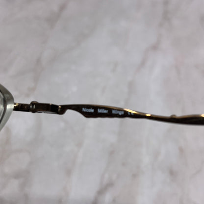 Nicole Miller Wings Bronze 135mm 49-18 Sunglasses Eyeglasses Frames TG7-G3-6