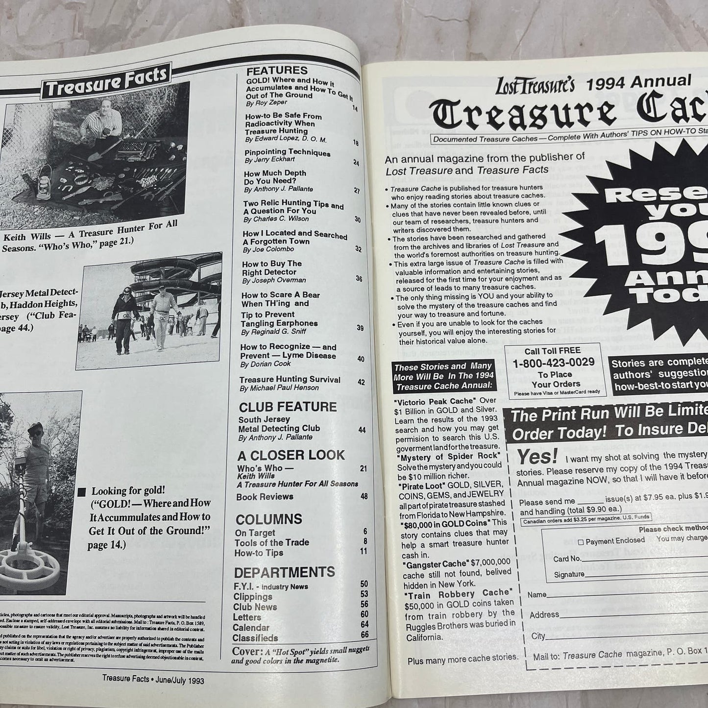 1993 Jun/Jul - Treasure Facts Magazine - Treasure Hunting Metal Detecting M17