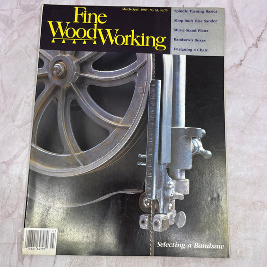 Selecting a Bandsaw - Mar/Apr 1987 No 63 - Fine Woodworking Magazine M32
