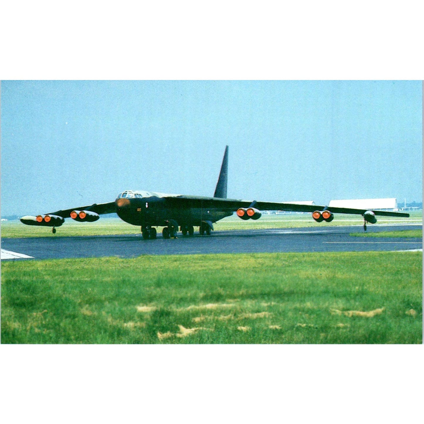 Boeing B-52D Stratofortress Vintage Postcard TG8-PC