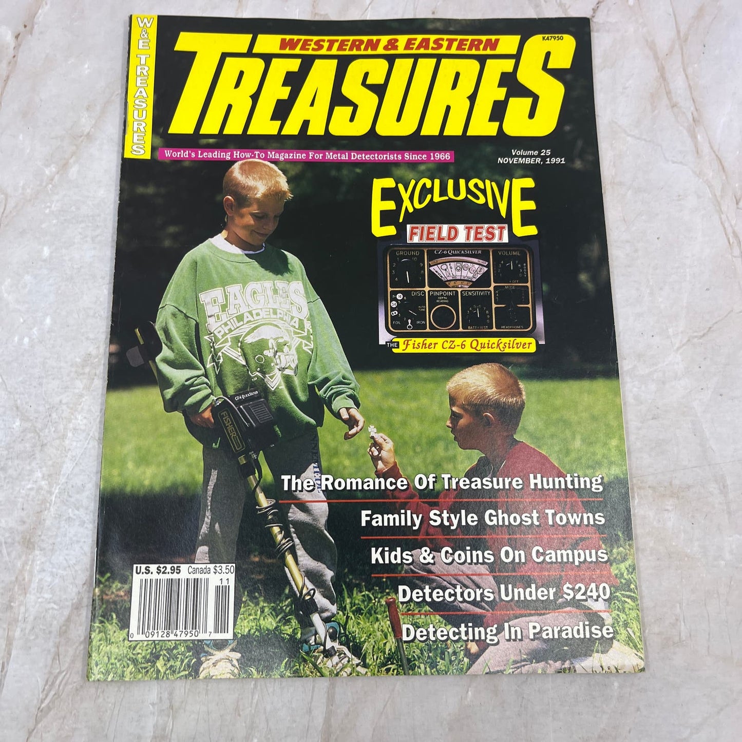 1991 Nov - Western & Eastern Treasures Magazine - Treasure Hunting Gold M12