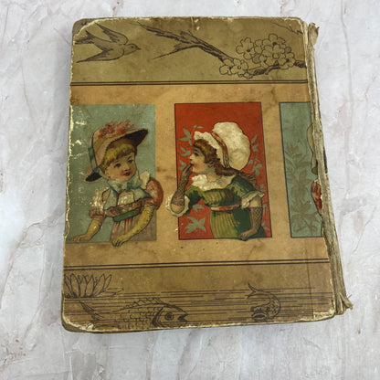c1880 Children's Book Little People in the Nursery D. Lothrop & Co Boston L3-5