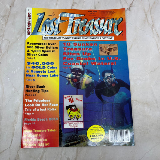 2003 June - Lost Treasure Magazine - Treasure Hunting Gold Prospecting M14