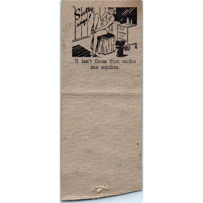 Twin Gables Emil Beilke Hayward WI Pinup Vintage Matchbook Cover SD4-Y12