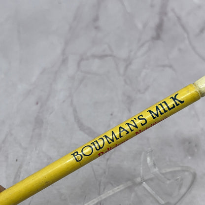 Vintage Bowman Dairy Co Milk Bottle Topper Pencil TC5-PN2