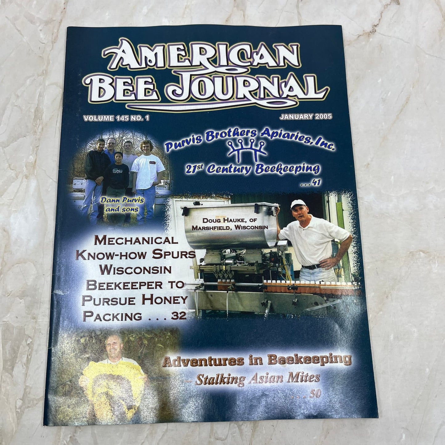 2005 Jan American Bee Journal Magazine Bees Beekeeping Honey M8