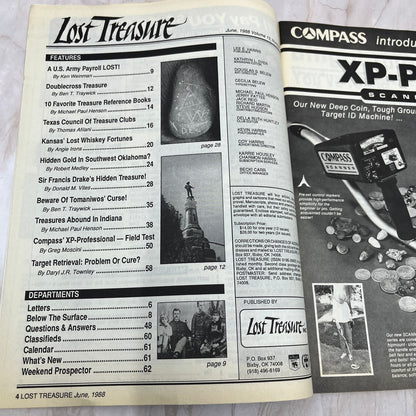 1988 June - Lost Treasure Magazine - Treasure Hunting Gold Prospecting M15