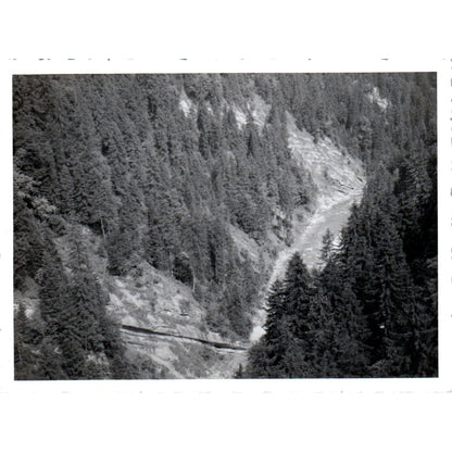 Gorge in Bavaria Postwar Germany c1954 Army Photo AF1-AP2
