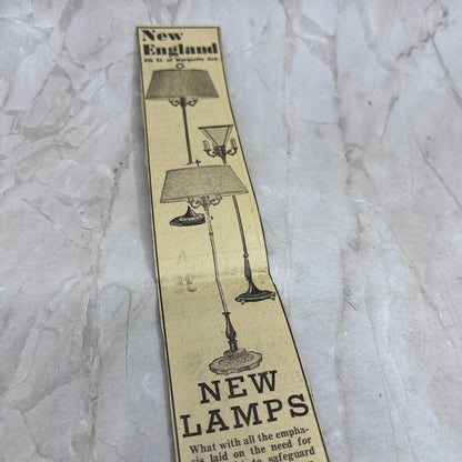 New England Lamps Marquette 2x15" 1935 Minneapolis Journal Advertisement D10