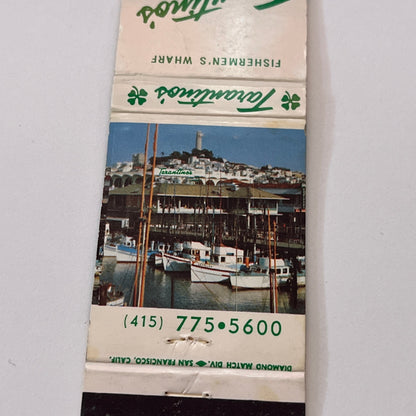 Tarantino's Fisherman's Wharf San Francisco Vintage Matchbook Cover TB6-MB1-15