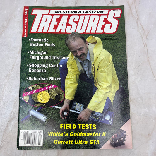 1991 Feb - Western & Eastern Treasures Magazine - Treasure Hunting Gold M12