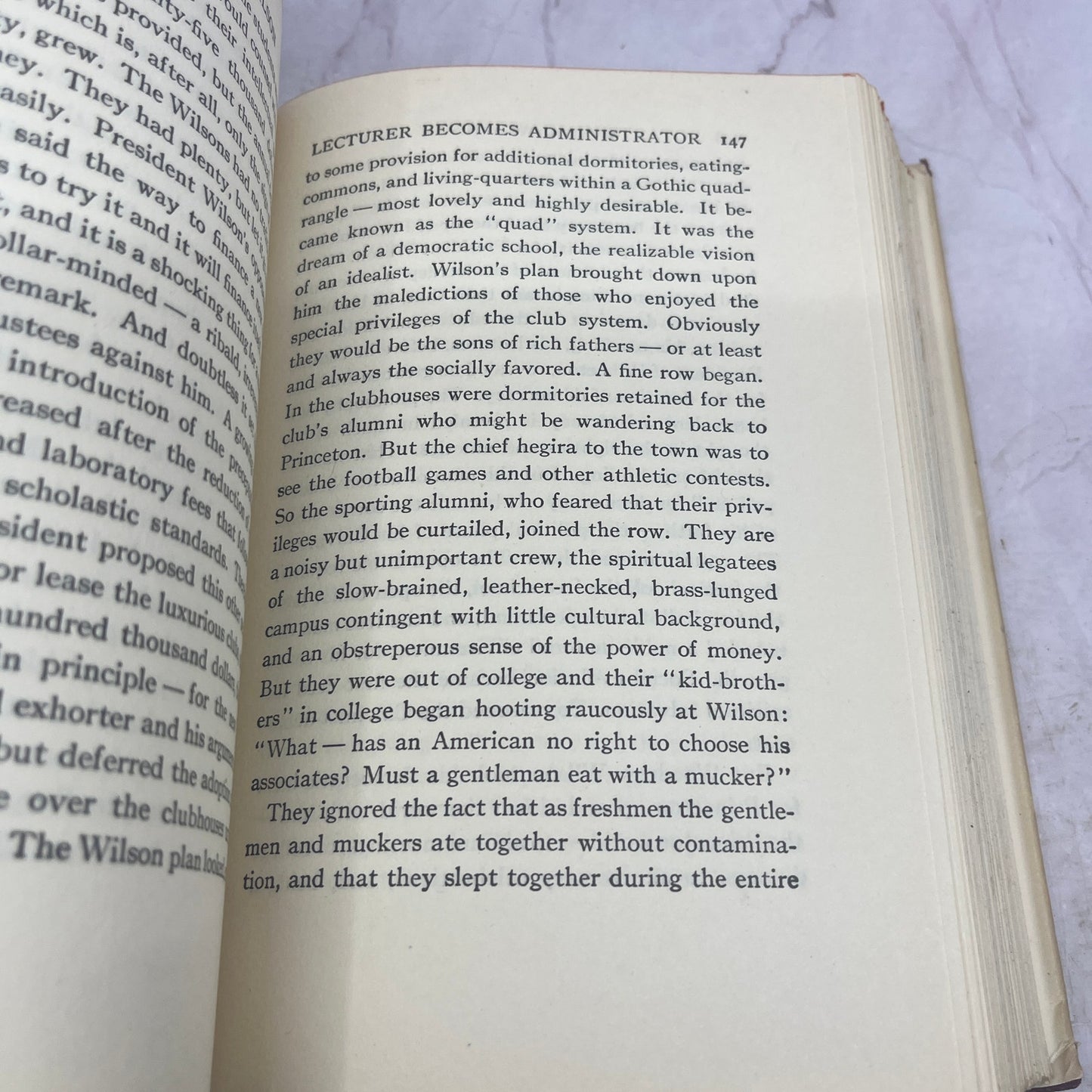 1924 Woodrow Wilson William Allen White Dust Jacket TJ8